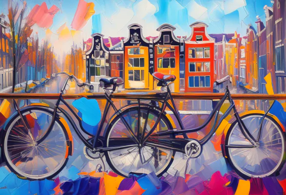 Vélos à Amsterdam