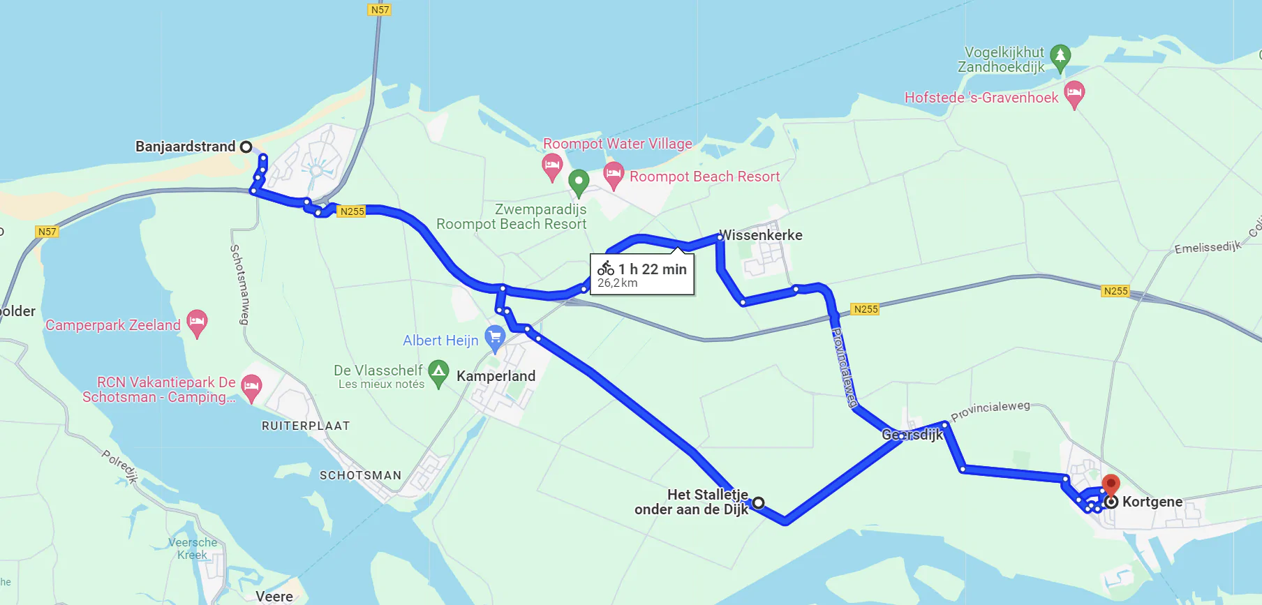 Balade vélo Zeeland